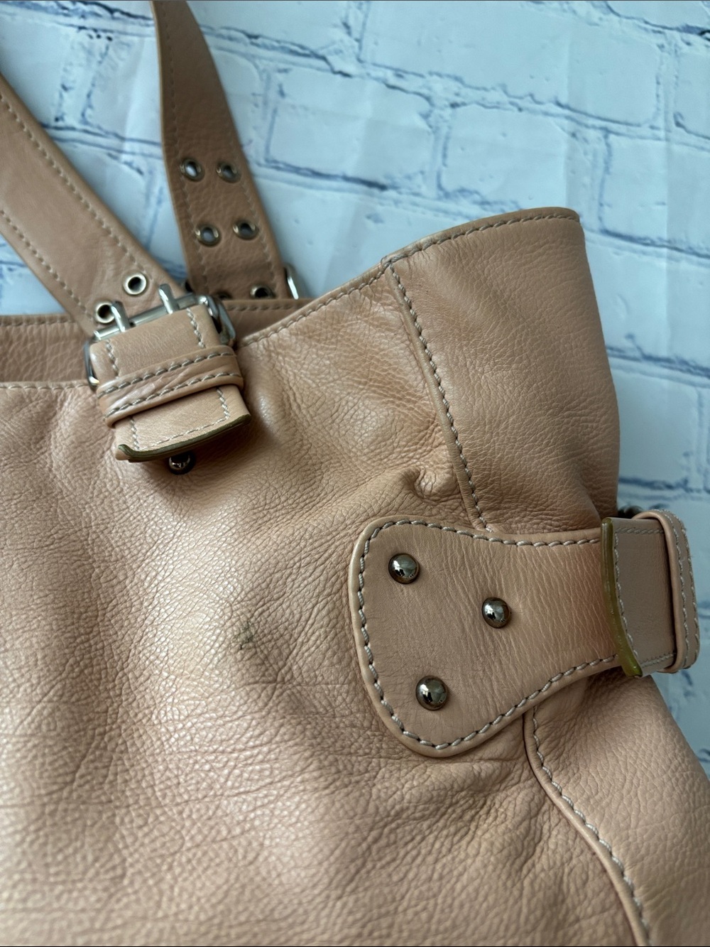 Vintage Marc Jacobs Collection Leather Tote Bag Suede Lining Made in Italy - Picture 8 of 16